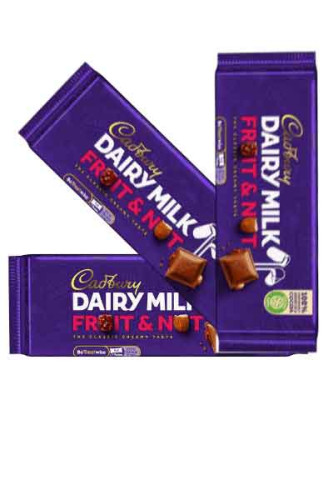 Cadbury Dairy Milk 200gr Fruit & Nut